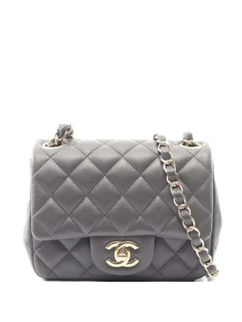 CHANEL Pre-Owned 2019 Matelasse chain shoulder bag Grey 106764029863882