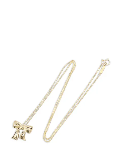 Tiffany & Co Eyewear Ribbon pendant necklace Gold 1066801
