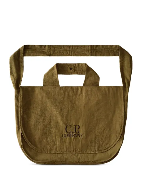 C.P. Company Rafia-R mixed bag Green 20CMAC303A110599M644