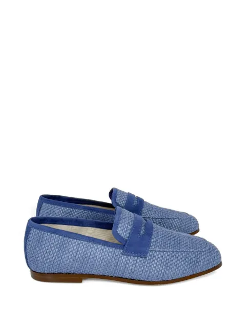 SOPHIQUE Essenziale woven loafers Blue ERAF006RAF006