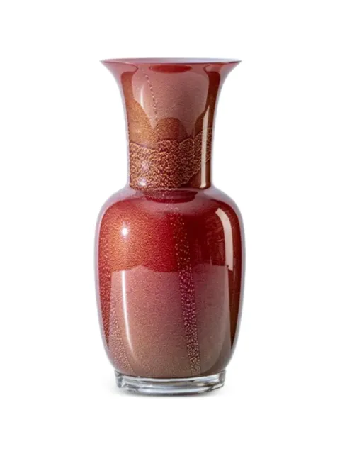 Venini Opalino vase Red 70638