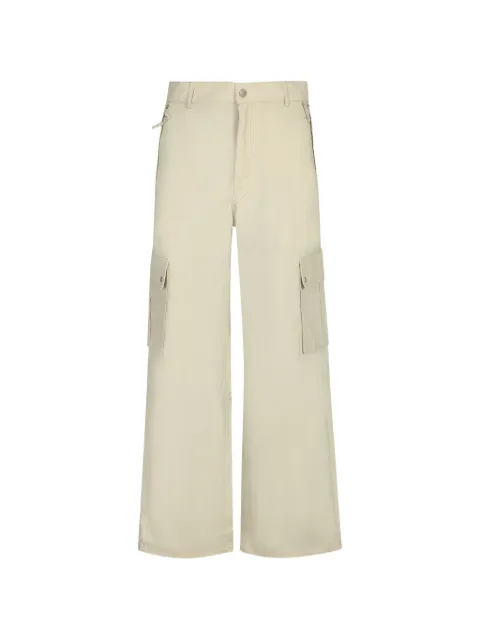 Carrer logo-print cargo pants Neutrals 200011001ECRU