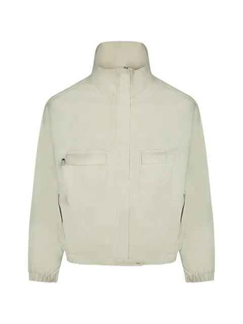 Carrer elasticated-trim pocket-detail jacket Neutrals 700004003ECRU