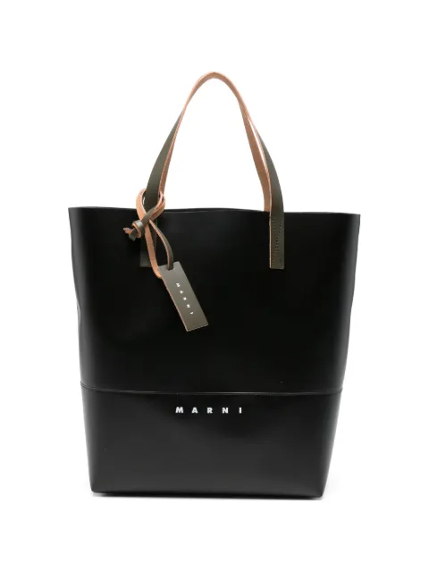 Marni black open shopper with Marni tag Black SHMQ0037A1P5769
