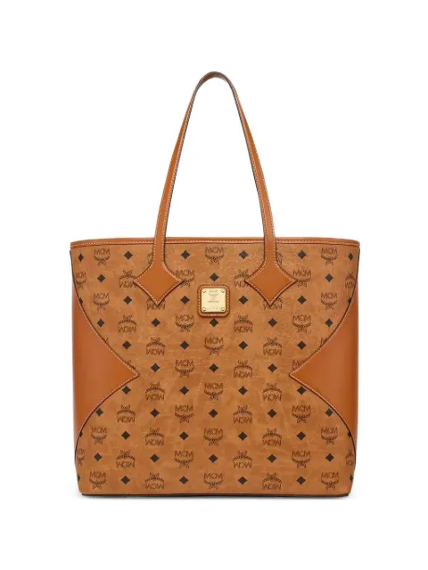 MCM Visetos monogram-print tote bag Neutrals MMPGSDC01CO001