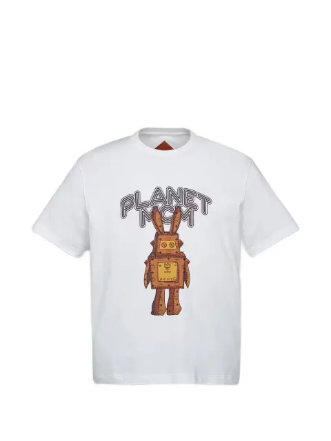 MCM Planet MCM Rabot T-shirt White MHTGSMM01WT0XL