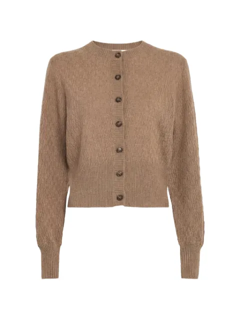 Le Kasha Gaya button-up cardigan Brown GAYA000