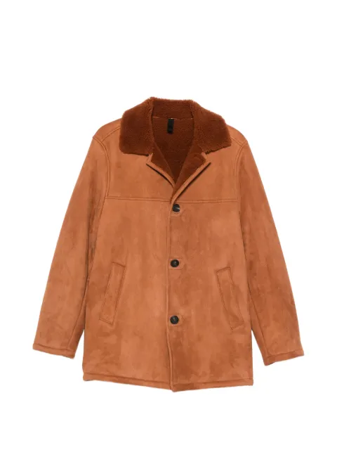 Tagliatore shearling coat Brown GRIFFITHCHI2609