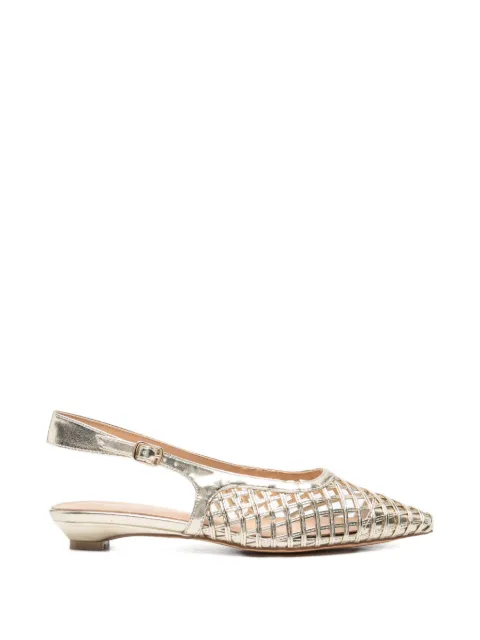 KEYS caged slingback sandals Gold K12245