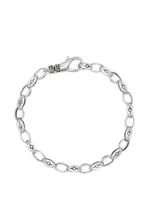 Nialaya Jewelry star-link sterling-silver bracelet Silver MSP089