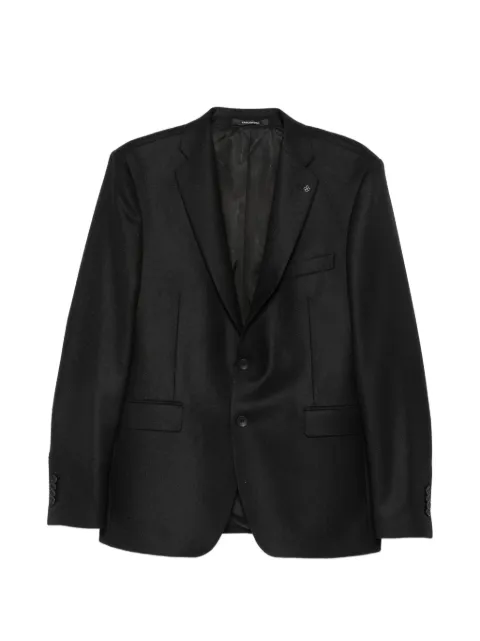 Tagliatore single-breasted notched-lapels jacket Black 1FBR22B160069
