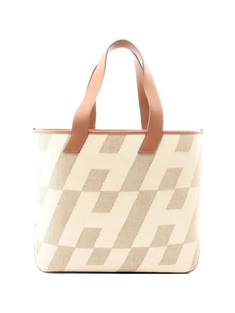 Hermès Pre-Owned 2021 H Ambie GM tote bag Neutrals 1067937Z