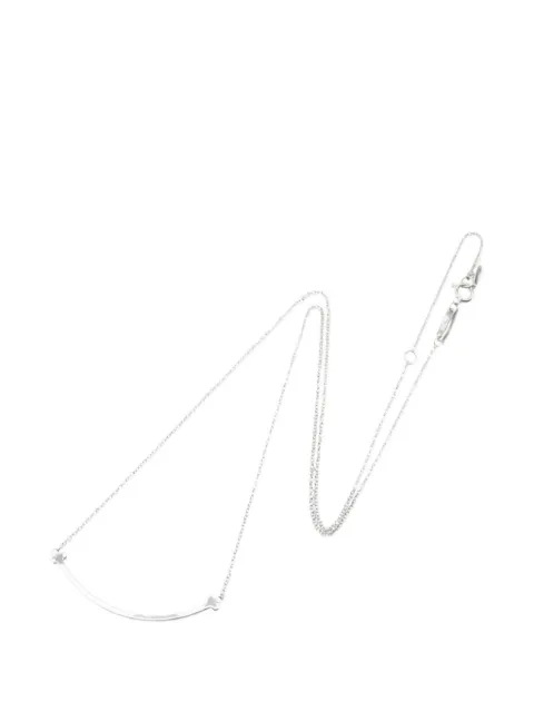 Tiffany & Co Eyewear 2010s T:smile necklace Silver 1067222