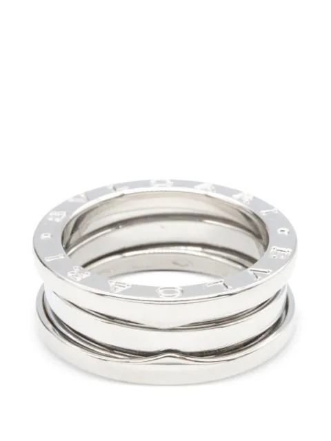 Bvlgari Pre-Owned 2010s B.zero1 three-band ring Silver 1067237