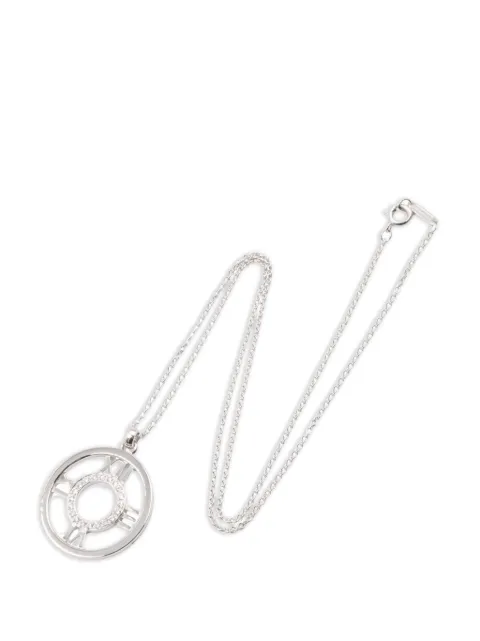 Tiffany & Co Eyewear 10s Atlas diamond necklace Silver 1066800