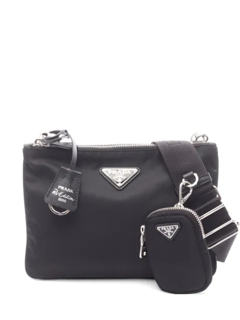 Prada Pre-Owned 2010s Re-Edition 2000 shoulder bag Black 1066624