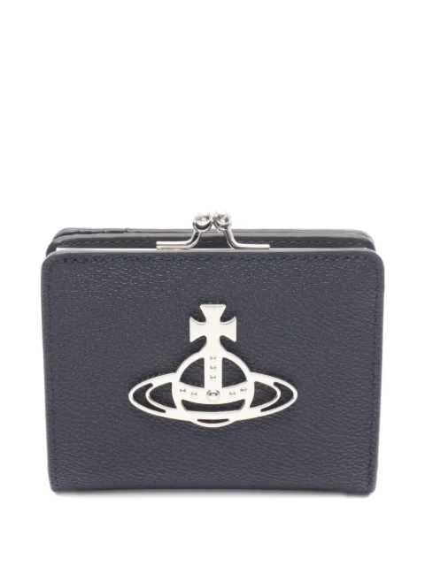 Vivienne Westwood Pre-Owned Annie Orb bi-fold wallet Black 1066950