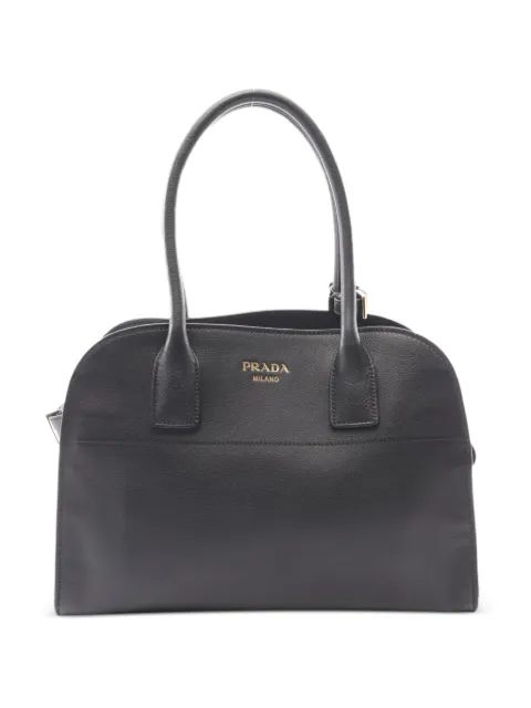 Prada Pre-Owned Soft Glain tote bag Black 1063418