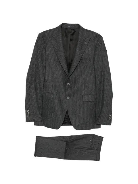 Tagliatore pinstriped wool suit Grey 2FBR26B01060083