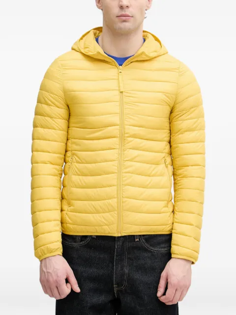 Benetton hooded quilted jacket Yellow 2TWDUN06I