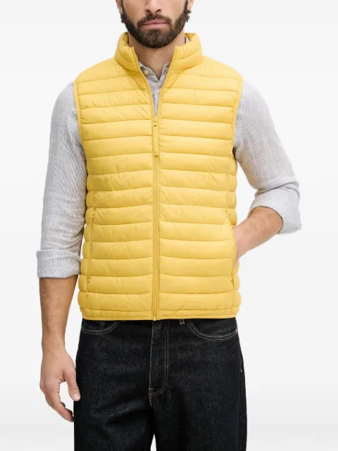 Benetton quilted high-neck gilet Yellow 2TWDUJ00P