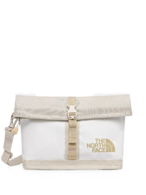 The North Face Base Camp logo-print buckle-fastening shoulder bag White NF0A8BK6