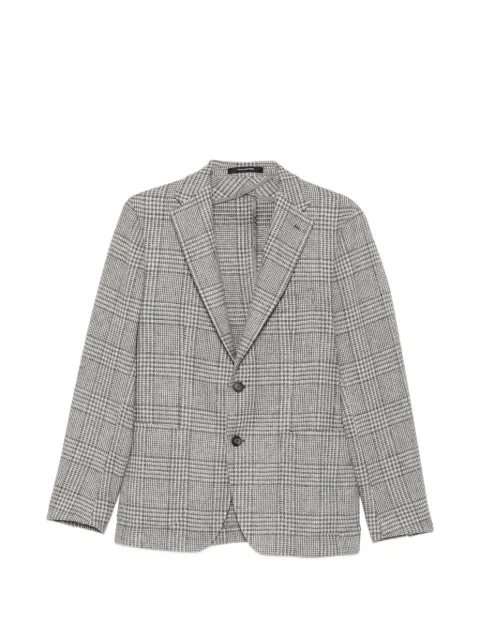 Tagliatore Prince of Wales check blazer Grey 1SMC22KAI610066Q