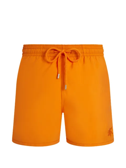 Vilebrequin water-reactive octopus-print swim shorts Orange MOOED117