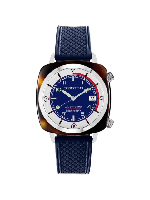 Briston Clubmaster Legend Compressor 42mm watch Blue 26642SAT15FNB