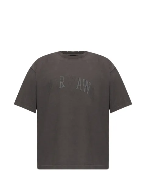 MISBHV logo-print distressed T-shirt Grey 260U137