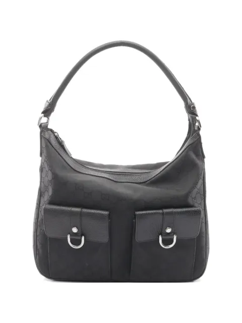 Gucci Pre-Owned 2000s GG shoulder bag Black 1064301