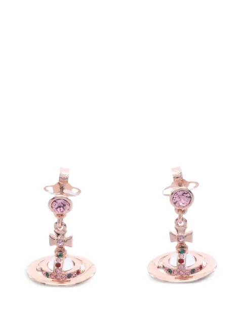 Vivienne Westwood Pre-Owned 20s Petite Orb earrings Pink 1066967
