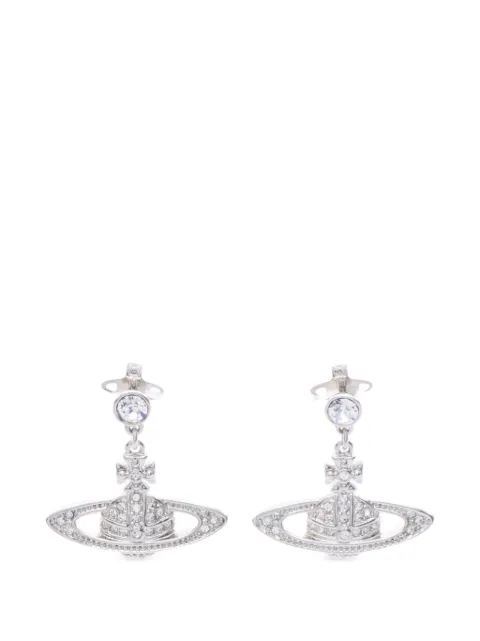 Vivienne Westwood Pre-Owned 20s Mini Bas Relief drop earrings Silver 1066968