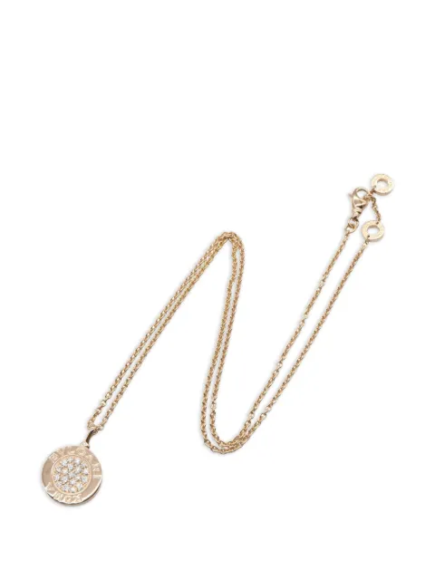 Bvlgari Pre-Owned 2010s Bvlgari Bvlgari diamond necklace Pink 1067490