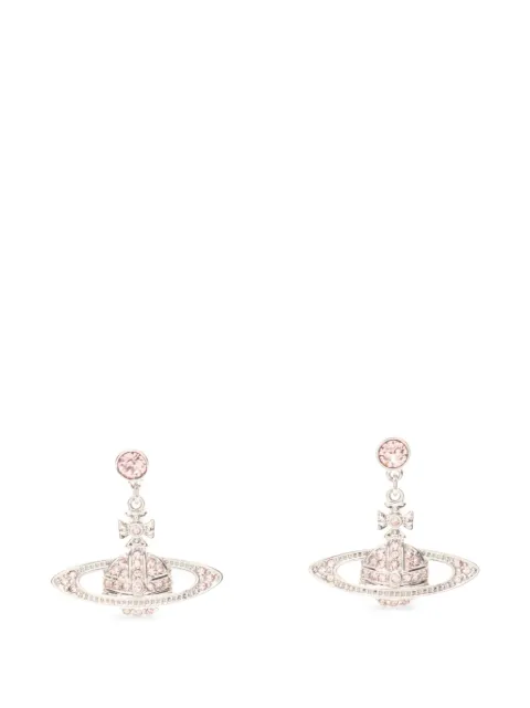 Vivienne Westwood Pre-Owned 2020s Mini Bas Relief drop earrings Silver 1068158