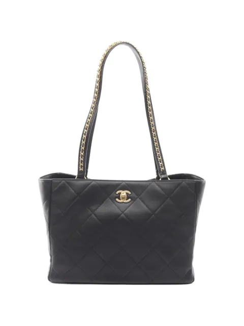 CHANEL Pre-Owned 2021 Matelassé shoulder bag Black 1066569H8HEKEK4