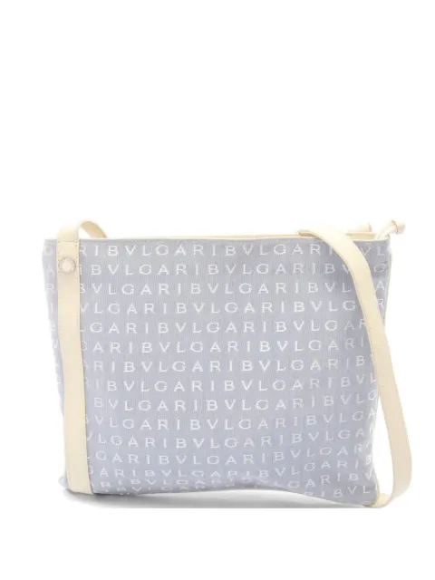 Bvlgari Pre-Owned 2000s Logomania shoulder bag Blue 1064279