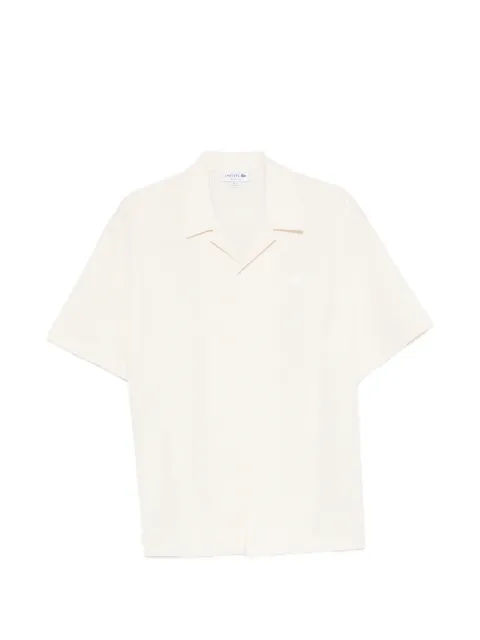 Lacoste seersucker striped shirt Neutrals CH235500