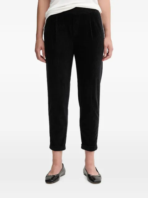Benetton corduroy pleated trousers Black 4HA2556K4
