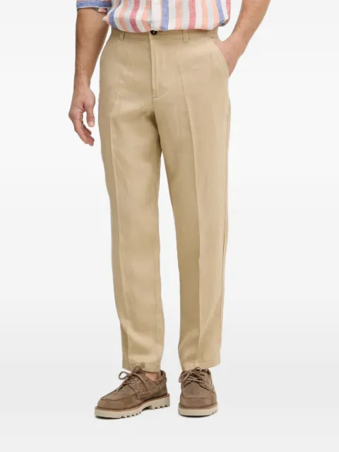 Benetton pressed-crease chino trousers Neutrals 4AGH55HW8