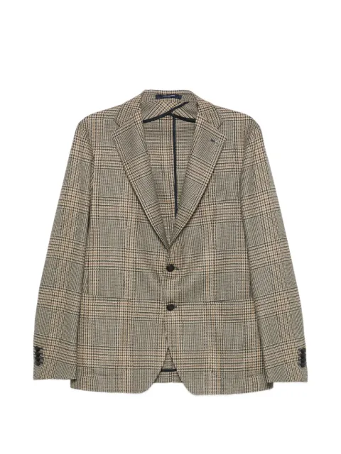 Tagliatore Prince of Wales check blazer Neutrals 1SMC22K070140