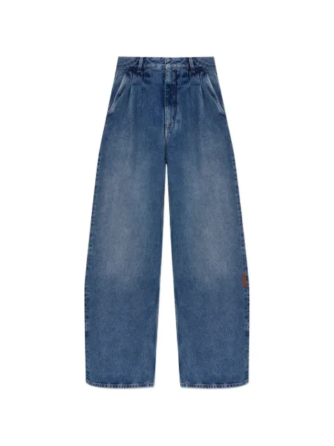 Off-White pleated wide-leg jeans Blue 2YB01MS26DEN001W420