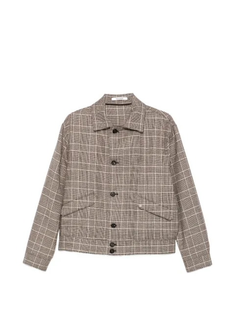 Tagliatore Prince of Wales check jacket Brown GARTH340361Q