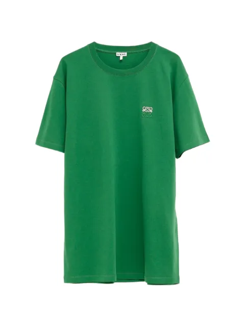 LOEWE Anagram-embroidered T-shirt Green H526Y22J98
