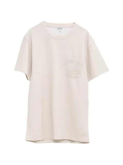 LOEWE Anagram pocket T-shirt Neutrals H526Y22XDO