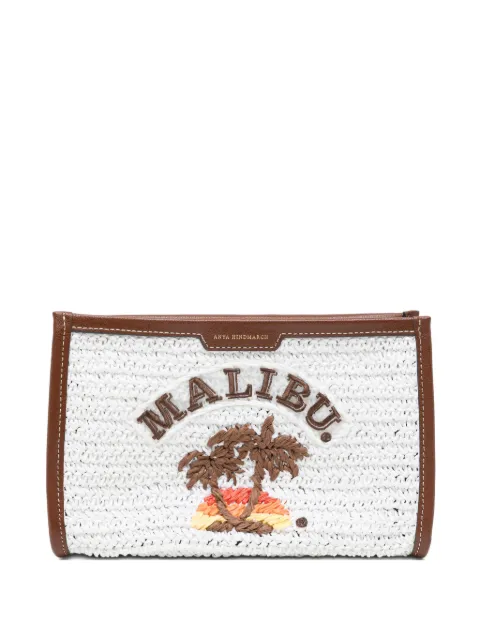 Anya Hindmarch Malibu clutch bag White 205788