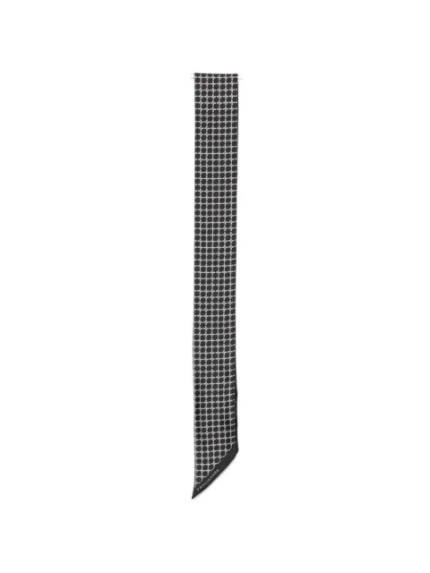 Tagliatore geometric-print scarf Black FOULARD8NTI2602
