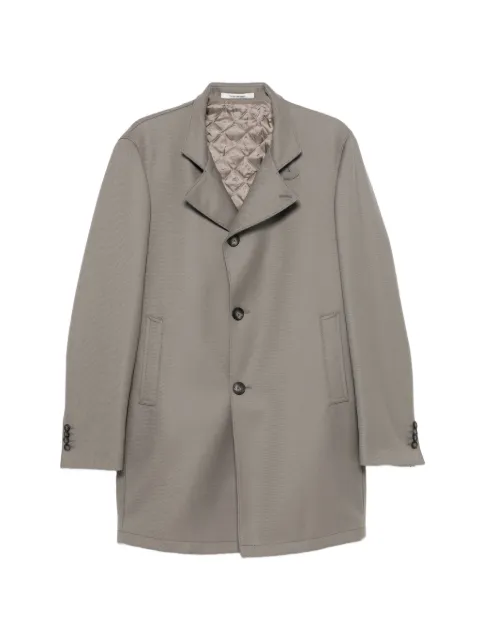 Tagliatore Gordon high-neck button-up coat Grey GORDON150037