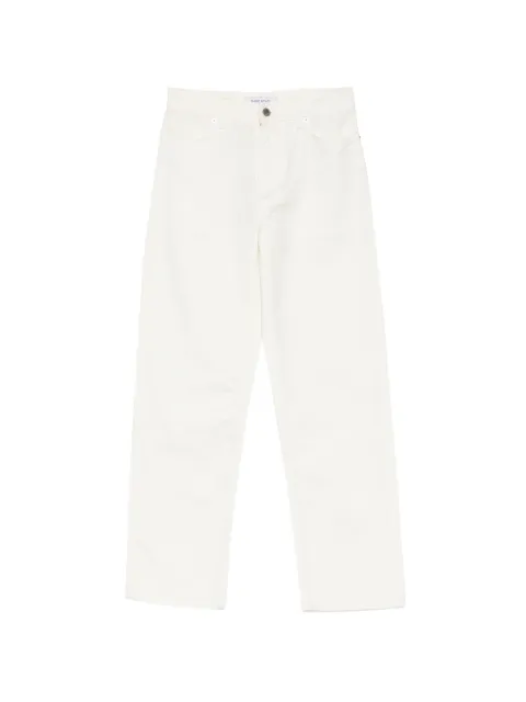 Maison Kitsuné straight-leg jeans White QW01101WD4024