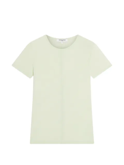 Maison Kitsuné exposed-seam T-shirt Green QW00601KJ7038